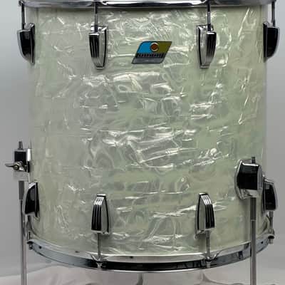 Ludwig 22/13/14/16" 70's 3-ply Drum Set - White Marine Pearl image 20