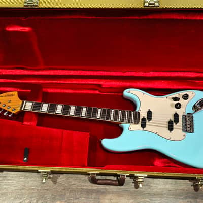 MyDream Partcaster Custom Built - Sonic Blue Split-Coil Dreamsongs image 5