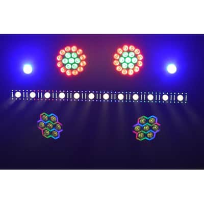 Mint JMAZ Lighting Versa Flex Par Quad19 (Pair) RGBW LED Wash Light image 4