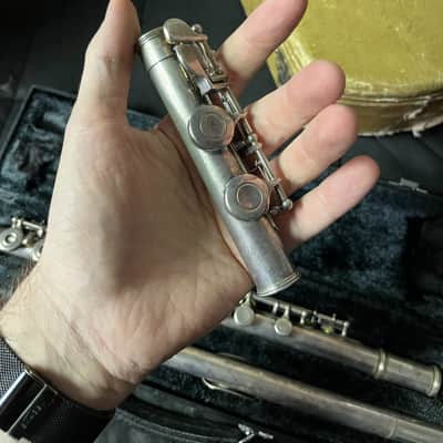 Used Yamaha 265s Intermediate Open Hole Flute AS IS image 8