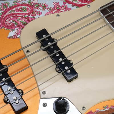 Dhatarattha DEB5 Jazz Bass 5 string - PAISLEY RELIC image 9