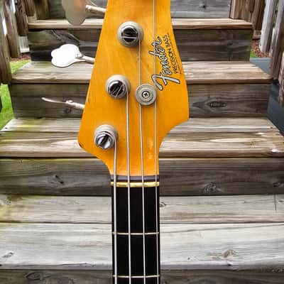 1965 Fender Precision Bass Electric Guitar 100% Original image 5