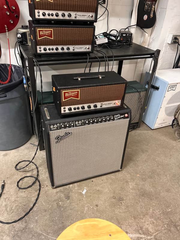 Fender '65 Super Reverb Reissue 45-Watt 4x10" Guitar Combo 2001 - Present Black image 1