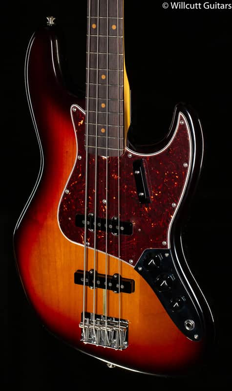 Fender American Original '60s Jazz Bass 3-Tone Sunburst Bass Guitar (657) image 1