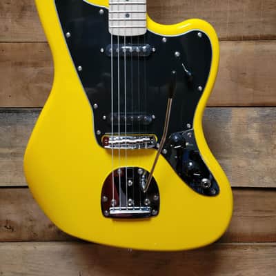 Squier Limited Edition FSR Affinity Jaguar - Graffiti Yellow image 1