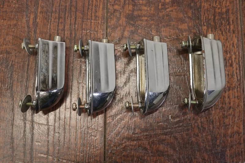 Unbranded Chrome Tom Drum Lugs 4pk #3 image 1
