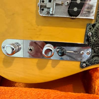 Fender American Vintage Reissue 52 Hot Rod Telecaster with Glaser B BENDER, VELVET HAMMER PICKUPS and Hardshell Case *Ready for Broadway* Late 2000’s - Butterscotch image 9