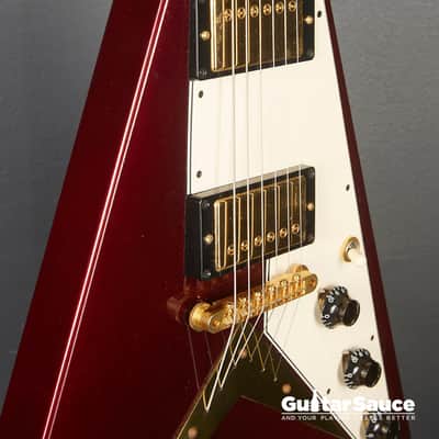 Gibson Flying V Custom Shop 2009 - Burgundy Metallic (Cod.1796UG) image 6