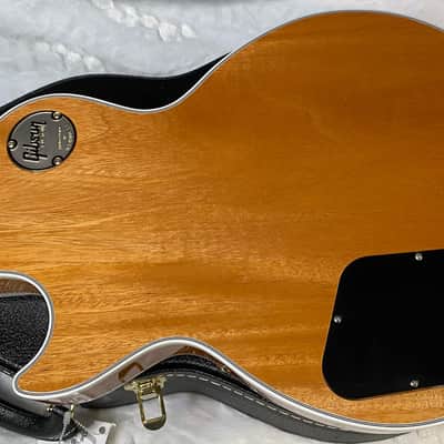 NEW! Gibson Dealer Select Custom Shop Les Paul Custom AAA Figured Flame Top - Transparent Black / Natural Back - Authorized Dealer - Curly Monster Flame! WOW! 8.9 lbs - G06798 image 11