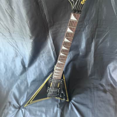 Jackson Pro Series RR3 Rhoads - Black with Gold Pinstripes Custom & Modded image 4