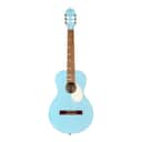 Ortega RGA-SKY Gaucho Series 4/4 Nylon String Guitar 6-String - Sky Blue + Gig Bag