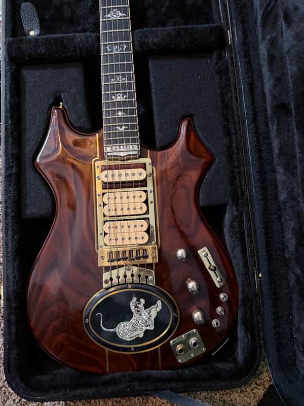 Jerry Garcia Tiger Replica by Phiga w/ Ghost MIDI and HSC image 1