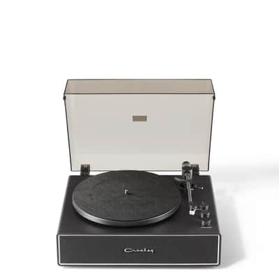 Crosley CR6046A Stave Bluetooth Turntable with Built-in Speakers, Black-NEW image 12