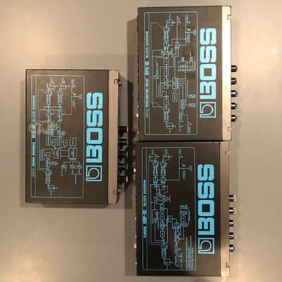 Boss RBF-10, RPS-10, RCE-10 Micro Rack Effects Package 80s imagen 5