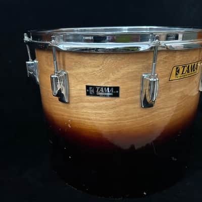 Tama Superstar sunburst vintage concert tom 15x12 image 2