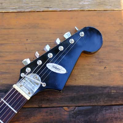 Vintage Fujigen SG Copy NEW FRETS! (Encore) ca 1966 - Black MIJ W/Hagstrom image 3