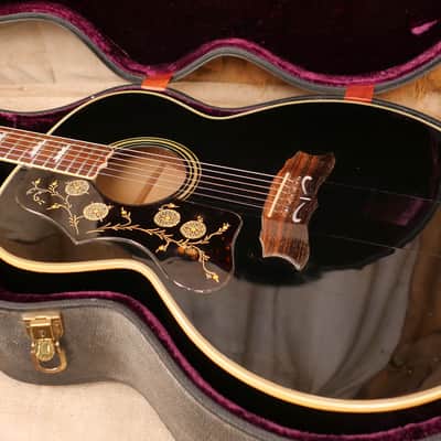 Gibson J-200 Lefty  1975 Black image 20