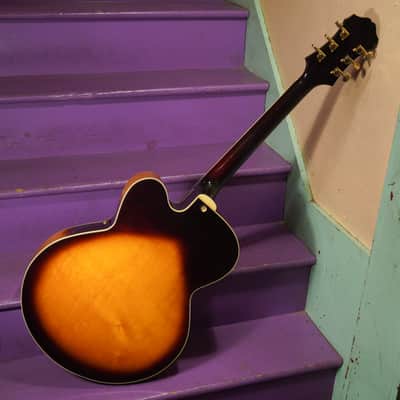 1994 Epiphone Emperor Jumbo Hollowbody Electric Jazzbox Guitar (VIDEO! Fresh Work, Ready) image 13