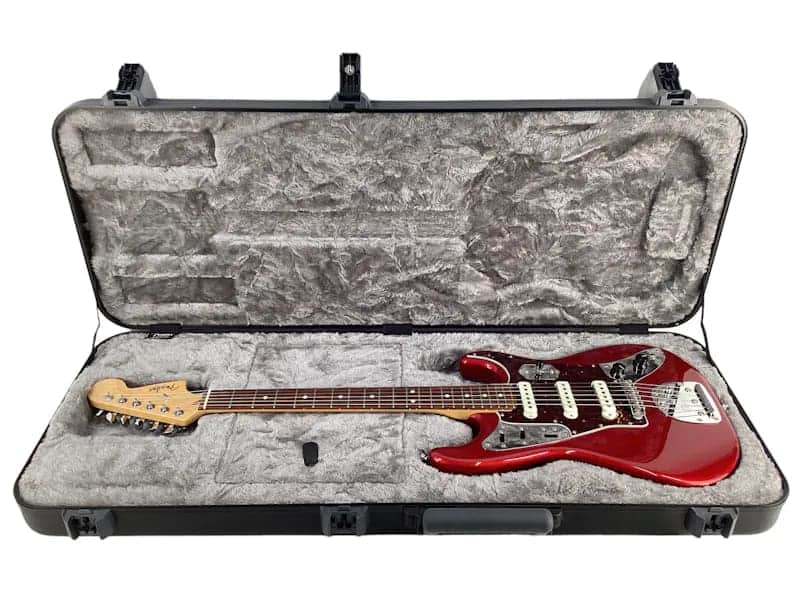 Fender Limited Edition Parallel Universe Series Jaguar Strat 2018 - Candy Apple Red