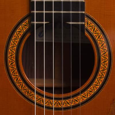 Jose Ramirez  Estudio Classical Guitar (1980), original black hard shell case. image 15