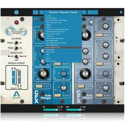 New Apogee Clearmountain's Phases - Bob Clearmountain's Vintage Analog Flanger & Phaser Rack Modules image 5