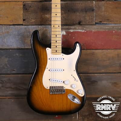 1992 Fender USA Custom Shop '54 Stratocaster Reissue 2 Tone Sunburst image 3