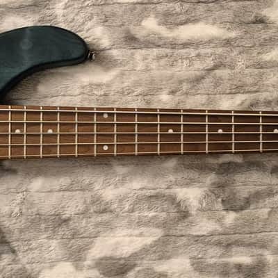 Bacchus Japan Tune-Up WL-524 H.J. FREAKS Signature - 24-Fret Jazz Bass - 5-String - Active / Passive - Natural Green image 8