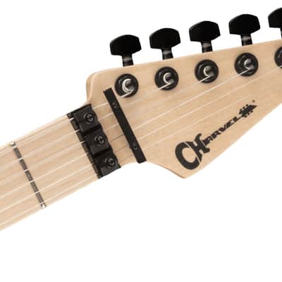 Charvel Satchel Signature Pro-Mod DK22 Electric Guitar. HH FR M, Maple Fingerboard, Satin White Bengal image 7