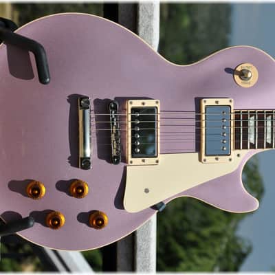 GIBSON® Custom Shop Custom Pro Les Paul Heather Poly Electric Guitar + HSC image 1