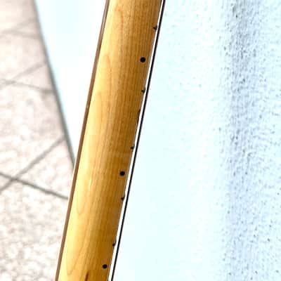 Fender Stratocaster Hardtail Maple Fretboard 1976 Natural finish all original image 7