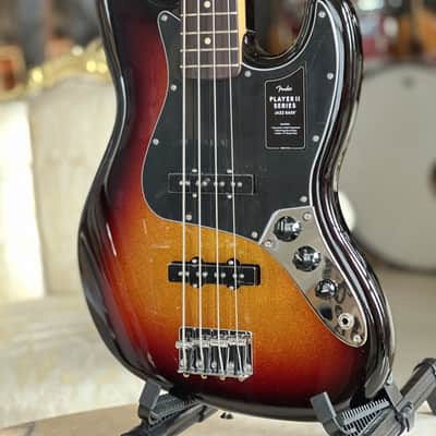 FENDER LTD Player II Jazz Bass - Sparkle 3-Colour Sunburst image 2