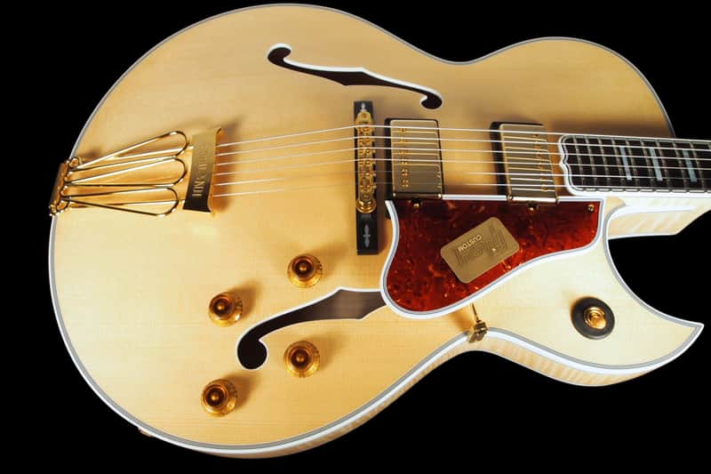 2014 Gibson Byrdland Florentine Custom Shop Crimson Edition Archtop ~ Blonde image 1