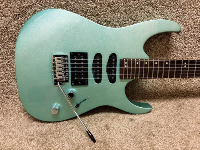 Washburn Mercury HSS Metallic Green | Reverb
