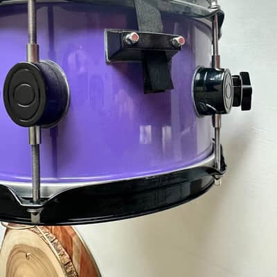 PDP 805 5x10” popcorn snare drum 2000’s - Purple wrap image 4