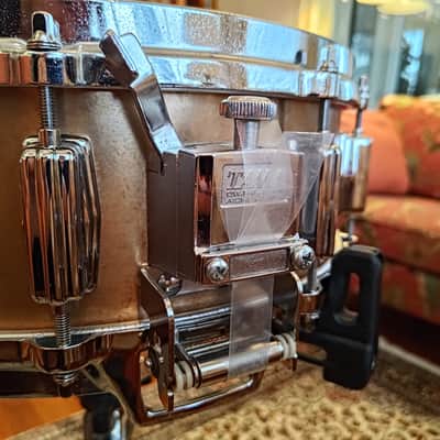 Tama BB-155 Superstar 5x14" Bell Brass Snare Drum Original 1980s image 3