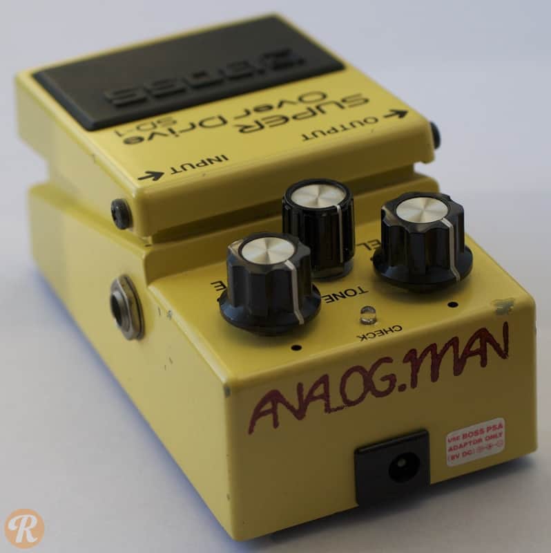 Boss SD-1 Super Overdrive w/ Analogman Mod image 3