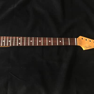 B Hefner Fender Stratocaster Replacement Guitar Neck Amber Tint image 2