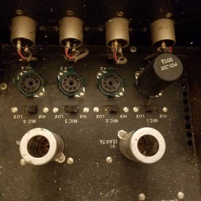 Bogen MX30A Mixer Amplifier 30 Watt 7868 Tube Amp PA Head 1965 - Black image 13