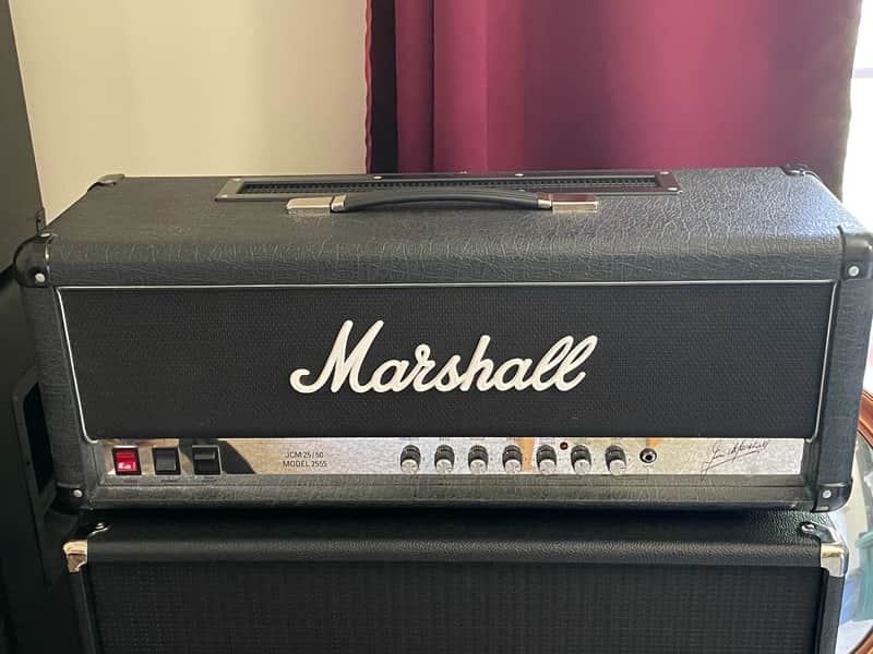 Marshall Silver Jubilee 2555X Reissue 2-Channel 100-Watt Guitar Amp Head 2015 - Present - Black image 1