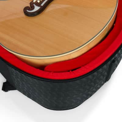 Gator Cases - GT-JUMBO-BLK - Black Transit Bag For Jumbo Acoustics image 4