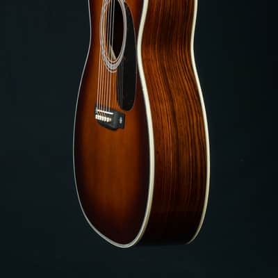Martin 0000-42 Custom Premium Cocobolo and High Altitude Swiss Spruce Chris Hillman Burst NEW image 13