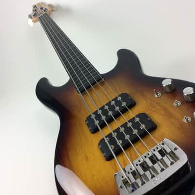 Used G&L L2500 Bass Guitar Sunburst image 5