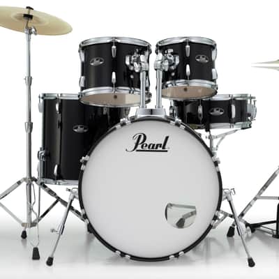 Pearl Roadshow 5-Piece Shell Pack - 22" Bass Drum JET BLACK image 3