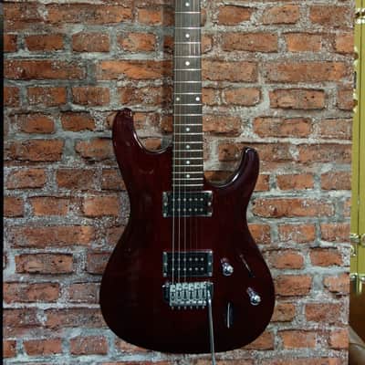 Ibanez SA-120 series Translucent Red Electric Guitar image 1