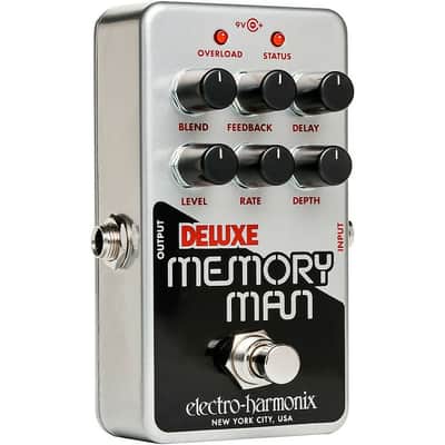 New - Electro-Harmonix Nano Deluxe Memory Man Analog Delay/Chorus/Vibrato Pedal image 4