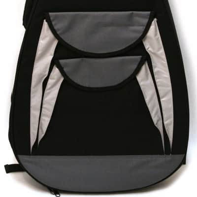 086-8020-002 Tribal Planet GsX2DA Dreadnought Guitar Black/Grey Gig Bag Case image 4