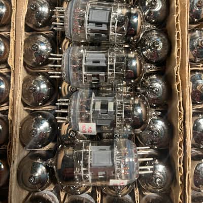 Brand New NOS Chinese 12AX7A / ECC83 / 7025 square foil getter - Shuguang 2000s - Fast Shipping! image 3