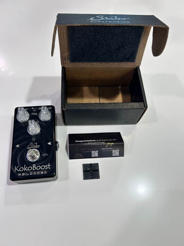Suhr Koko Boost Reloaded EQ overdrive pedal image 1