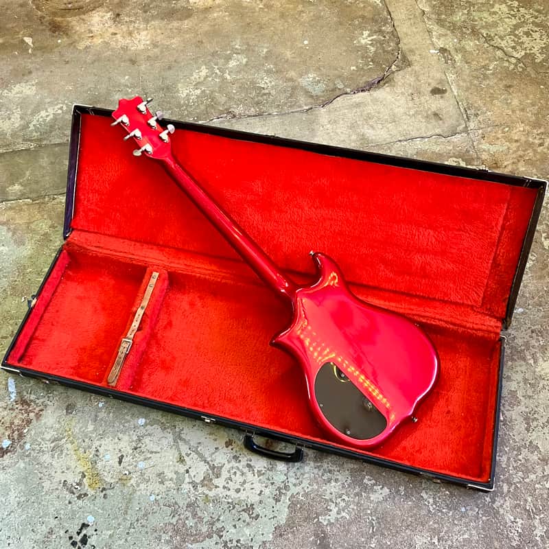 Kawai F-V c 1980 - Cherry red metallic original vintage MIJ Japan