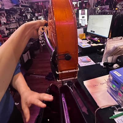 Copy Of Antonius Stradivarius 15.5" Viola 'Faciebat Cremona 1713' Made in Romania 1992 image 16